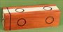 Rattle #1006 - Baby Rattle Blank - Padauk & Yellowheart  $8.49